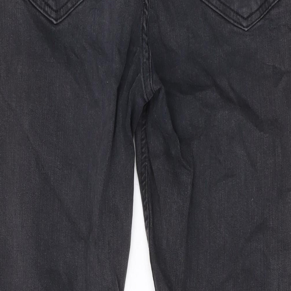 Hera London Womens Grey Cotton Skinny Jeans Size 34 in L30 in Regular Zip