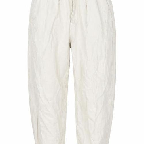 Bershka Womens Beige Cotton Mom Jeans Size 8 L23 in Regular Zip