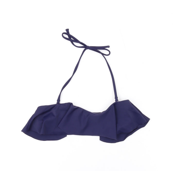 Jack Wills Womens Blue Nylon Top Size 8