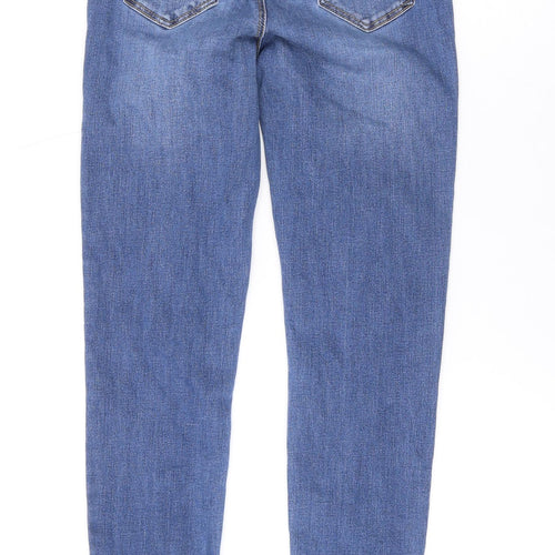 Boden Girls Blue Cotton Skinny Jeans Size 14 Years L28 in Regular Zip