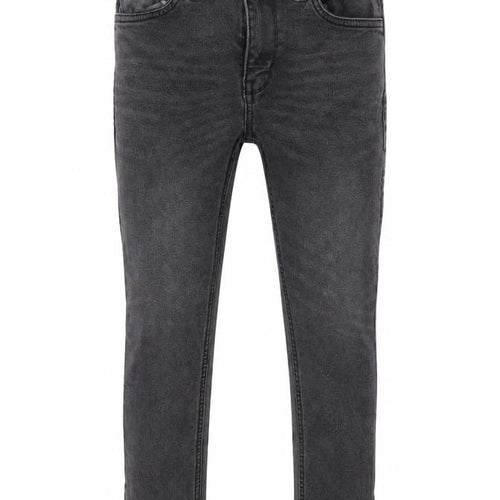 Matalan Boys Grey Cotton Skinny Jeans Size 9 Months L21 in Regular Zip