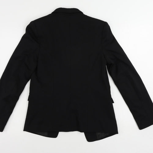 Oasis Womens Black Jacket Blazer Size 10 - Open