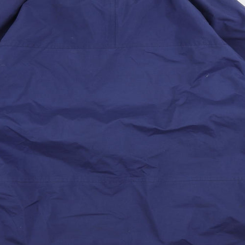 Regatta Mens Blue Windbreaker Jacket Size M Zip - Zipped Pockets