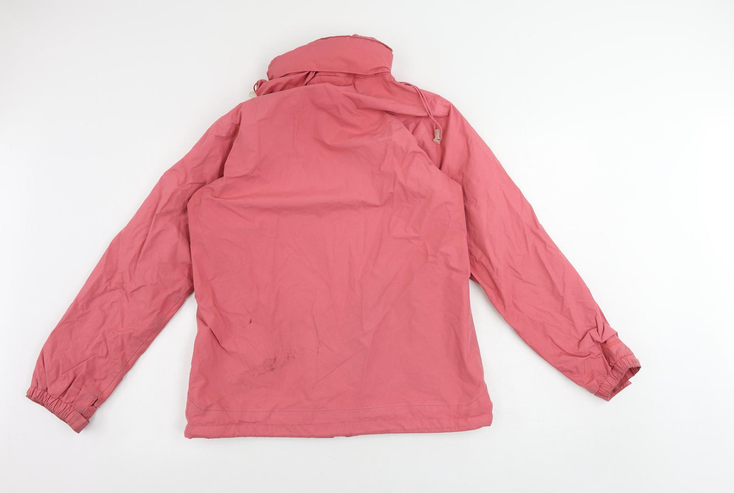 Regatta Womens Pink Windbreaker Jacket Size 12 Zip - Logo