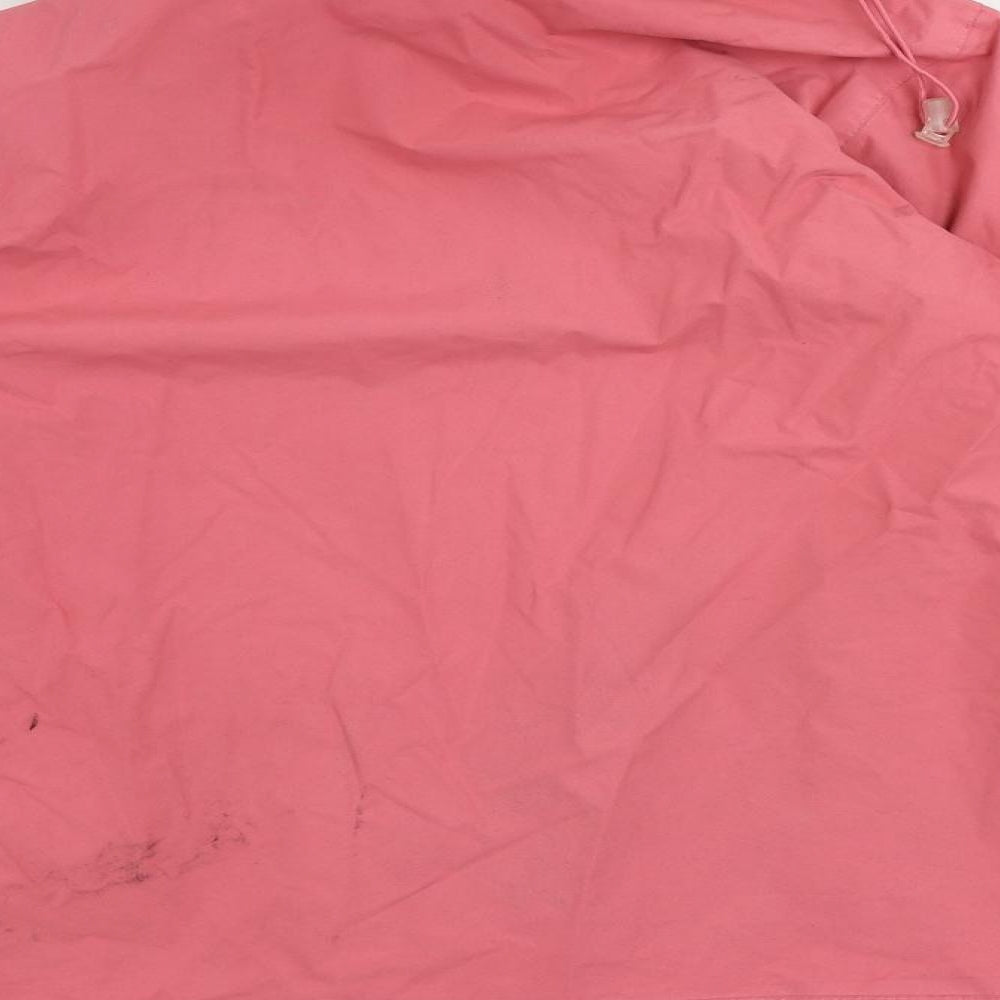 Regatta Womens Pink Windbreaker Jacket Size 12 Zip - Logo