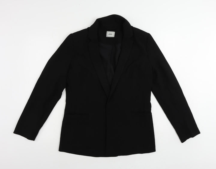 Pimkie Womens Black Jacket Blazer Size M - Open