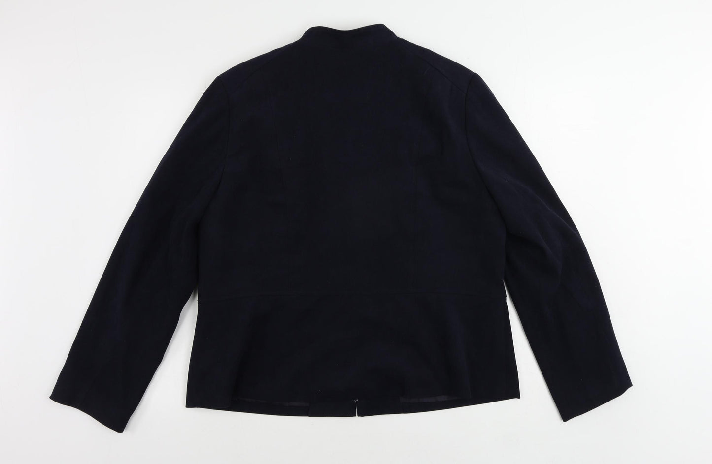 EWM Womens Blue Jacket Size 18 Zip