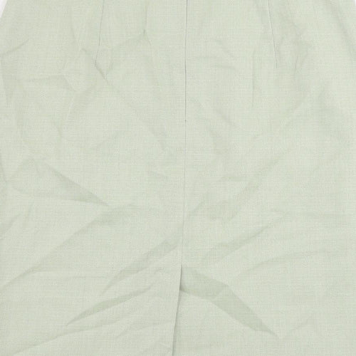 Betty Barclay Womens Green Polyester Straight & Pencil Skirt Size 14 Zip - Lined