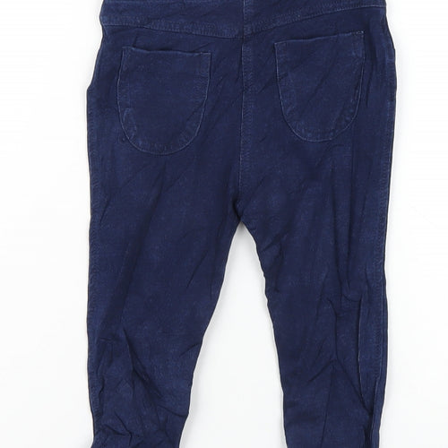 Marks and Spencer Girls Blue Cotton Jegging Jeans Size 2-3 Years Regular Pullover