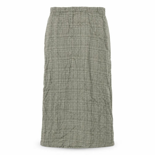 Linden Hill Womens Grey Geometric Viscose A-Line Skirt Size S Zip