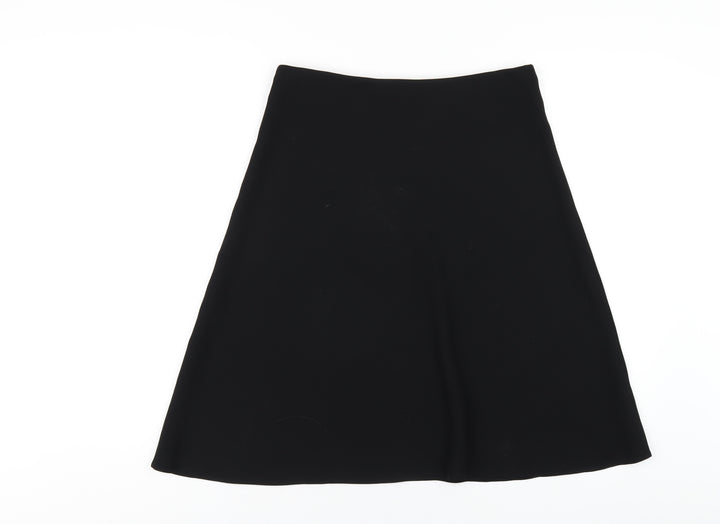 Marks and Spencer Womens Beige Polyethylene A-Line Skirt Size 10