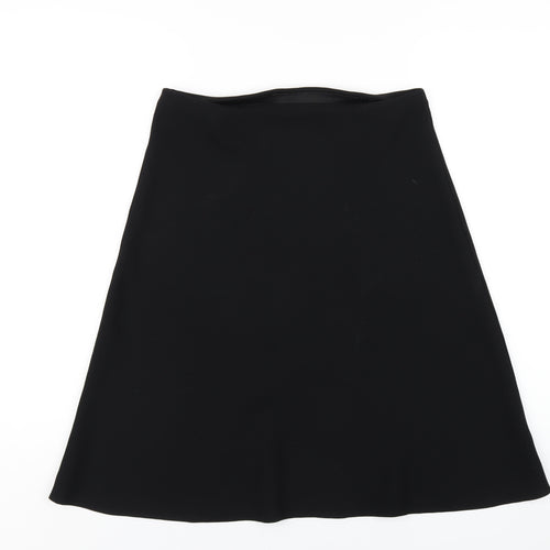 Marks and Spencer Womens Beige Polyethylene A-Line Skirt Size 10