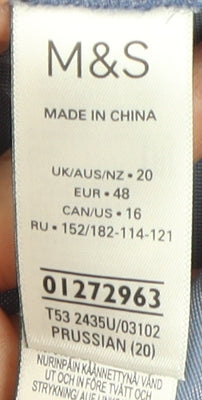 Marks and Spencer Blue Women’s Size 20 T-Shirt