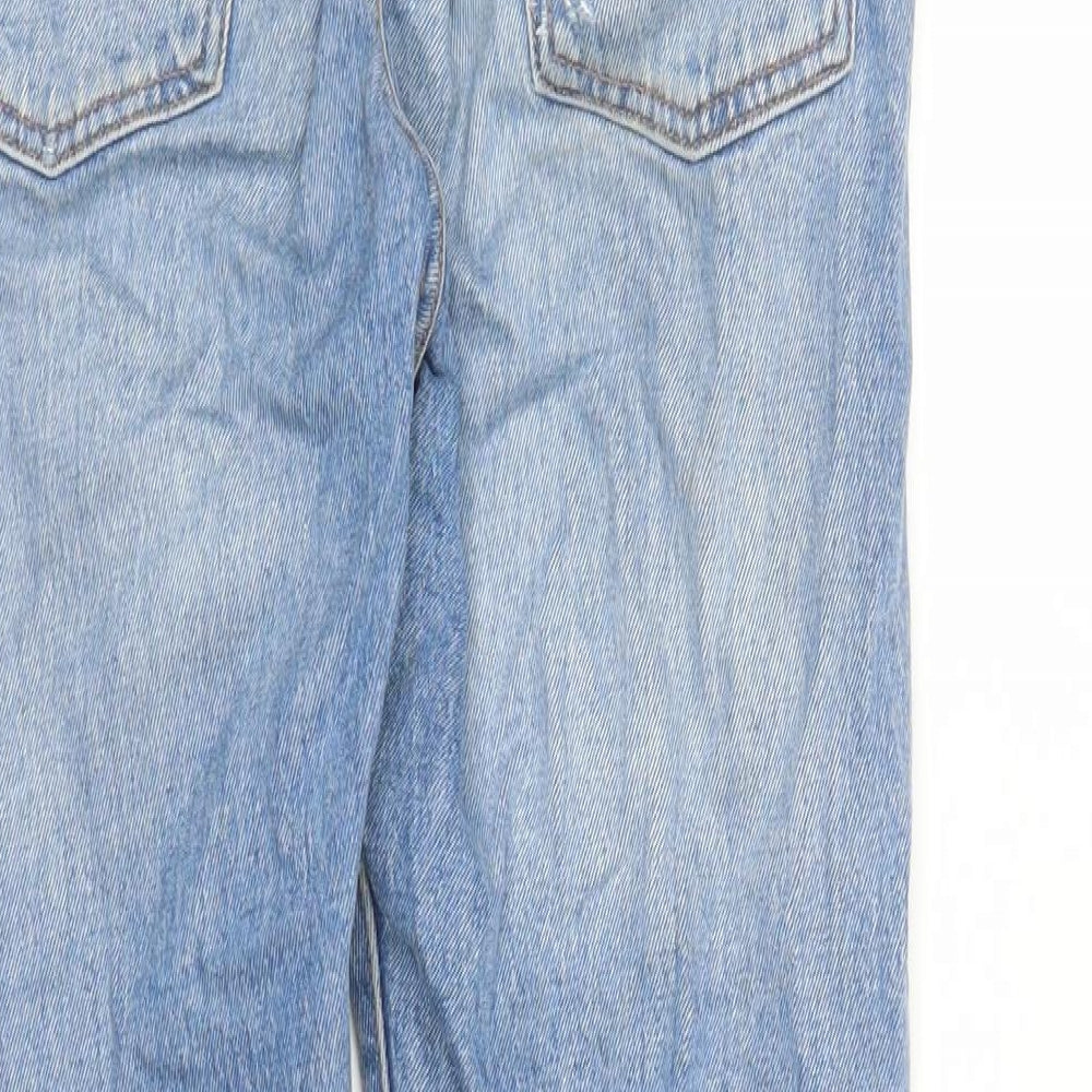 Levi's Mens Blue Cotton Straight Jeans Size 30 in L30 in Regular Button - Pockets