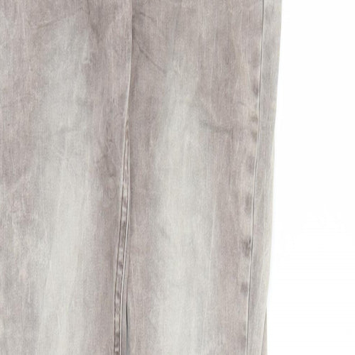 Supertrash Womens Grey Cotton Skinny Jeans Size 28 in L31 in Regular Zip - Pockets