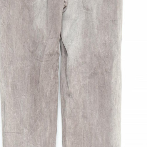 Supertrash Womens Grey Cotton Skinny Jeans Size 28 in L31 in Regular Zip - Pockets