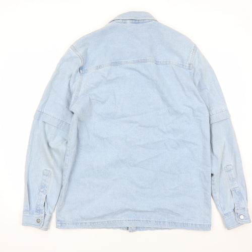 ASOS Mens Blue Jacket Size M Button