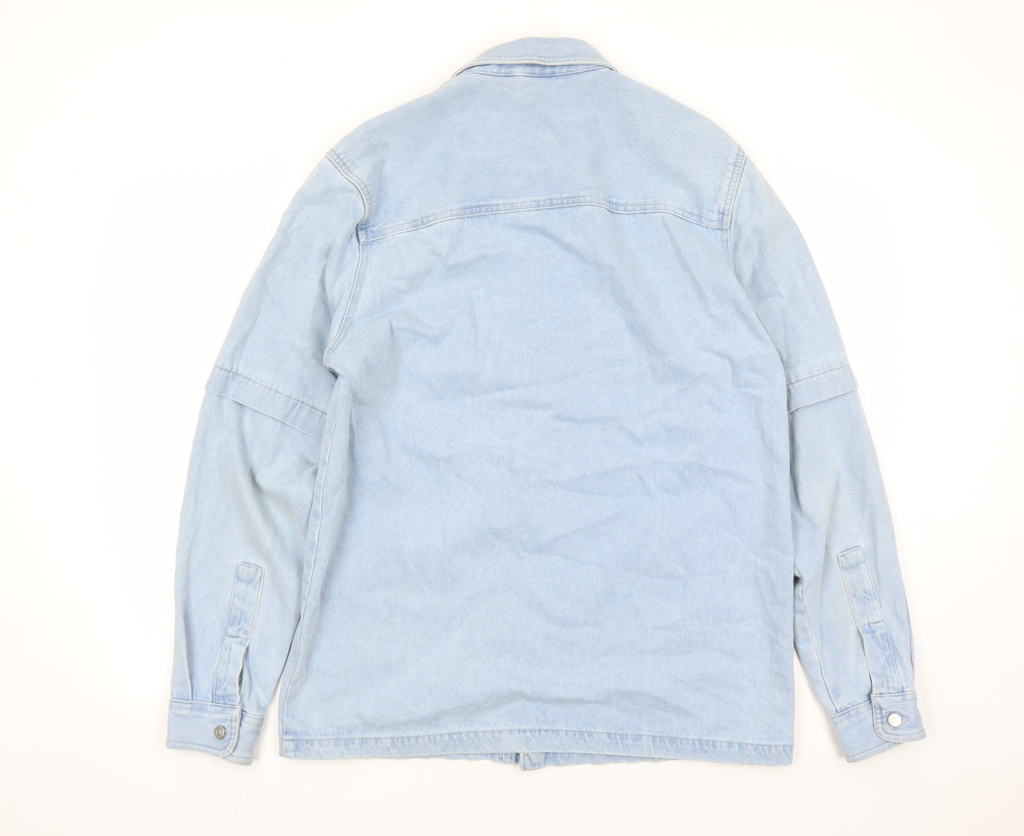 ASOS Mens Blue Jacket Size M Button