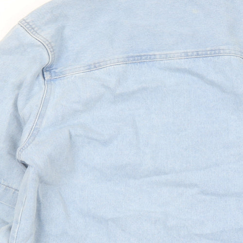 ASOS Mens Blue Jacket Size M Button