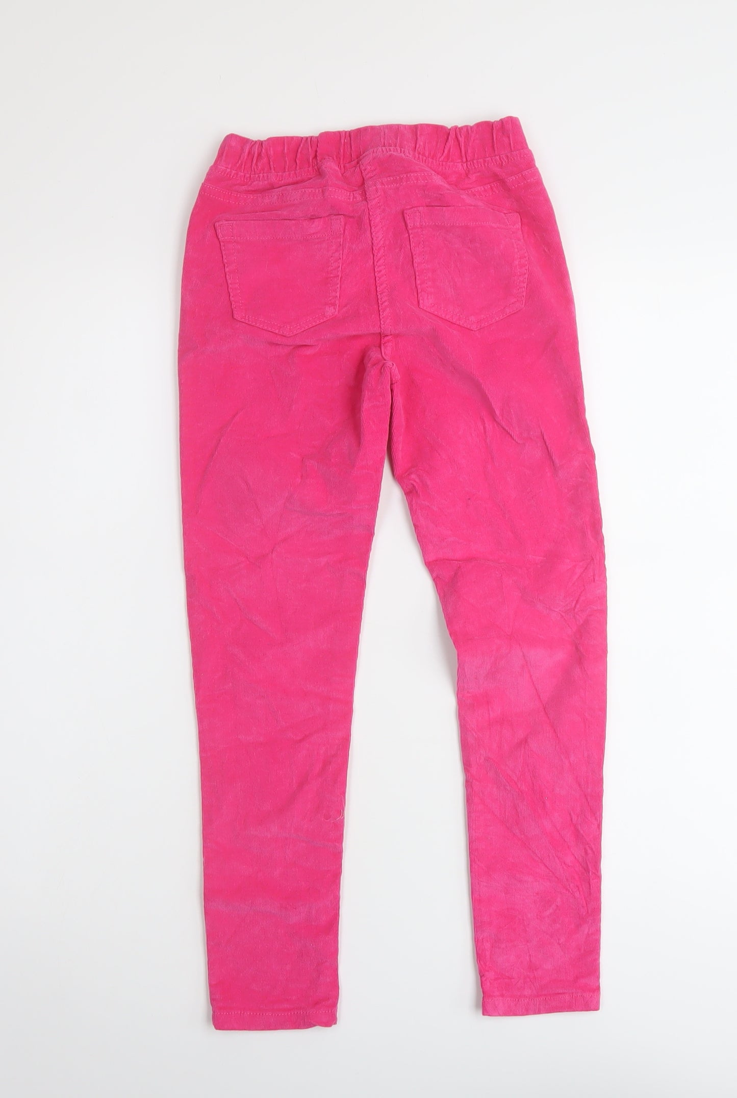 Boden Girls Pink Cotton Jegging Jeans Size 9 Years Regular Pullover
