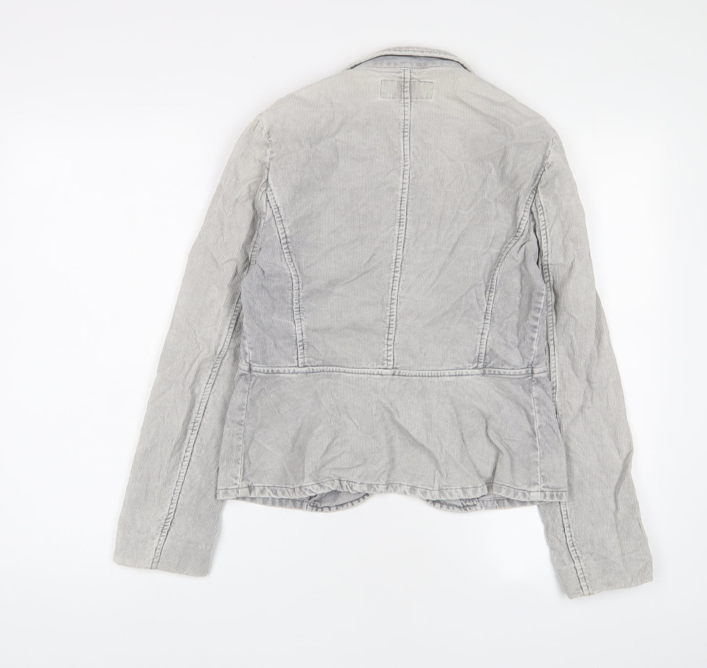 FCUK Womens Grey Jacket Size 12 Button
