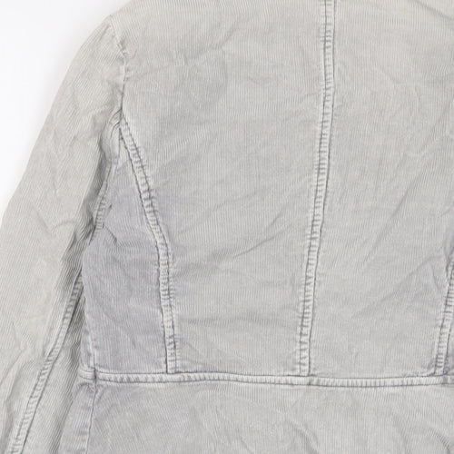 FCUK Womens Grey Jacket Size 12 Button