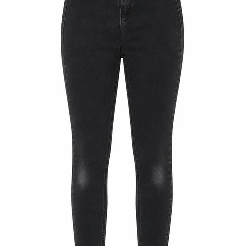 TU Womens Grey Cotton Skinny Jeans Size 8 L28 in Regular Zip