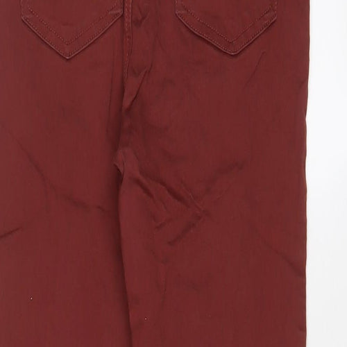 Marks and Spencer Womens Brown Cotton Jegging Jeans Size 10 L28 in Regular