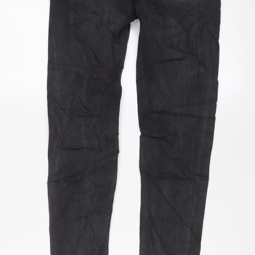 Richmond Womens Grey Cotton Skinny Jeans Size 24 in L30 in Regular Zip - Pockets