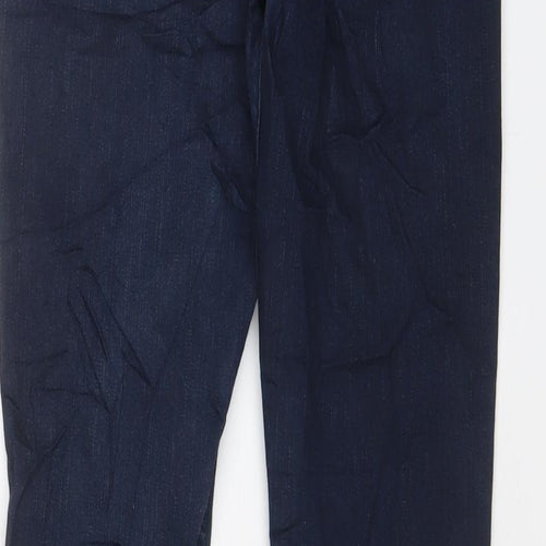 French Connection Womens Blue Cotton Skinny Jeans Size 8 L30 in Regular Zip