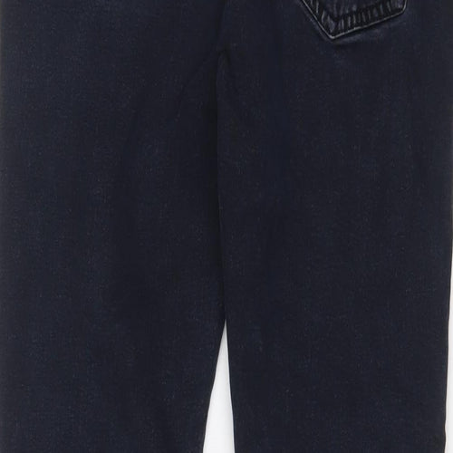 883 Police Mens Blue Cotton Straight Jeans Size 32 in L27 in Regular Zip - Short Leg, Pockets