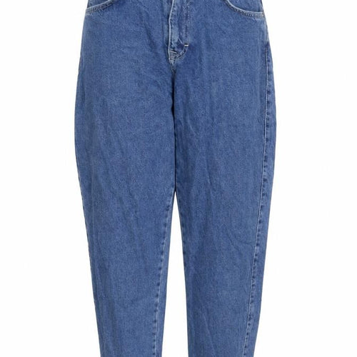 Pull&Bear Womens Blue Cotton Straight Jeans Size 8 L30 in Regular Zip