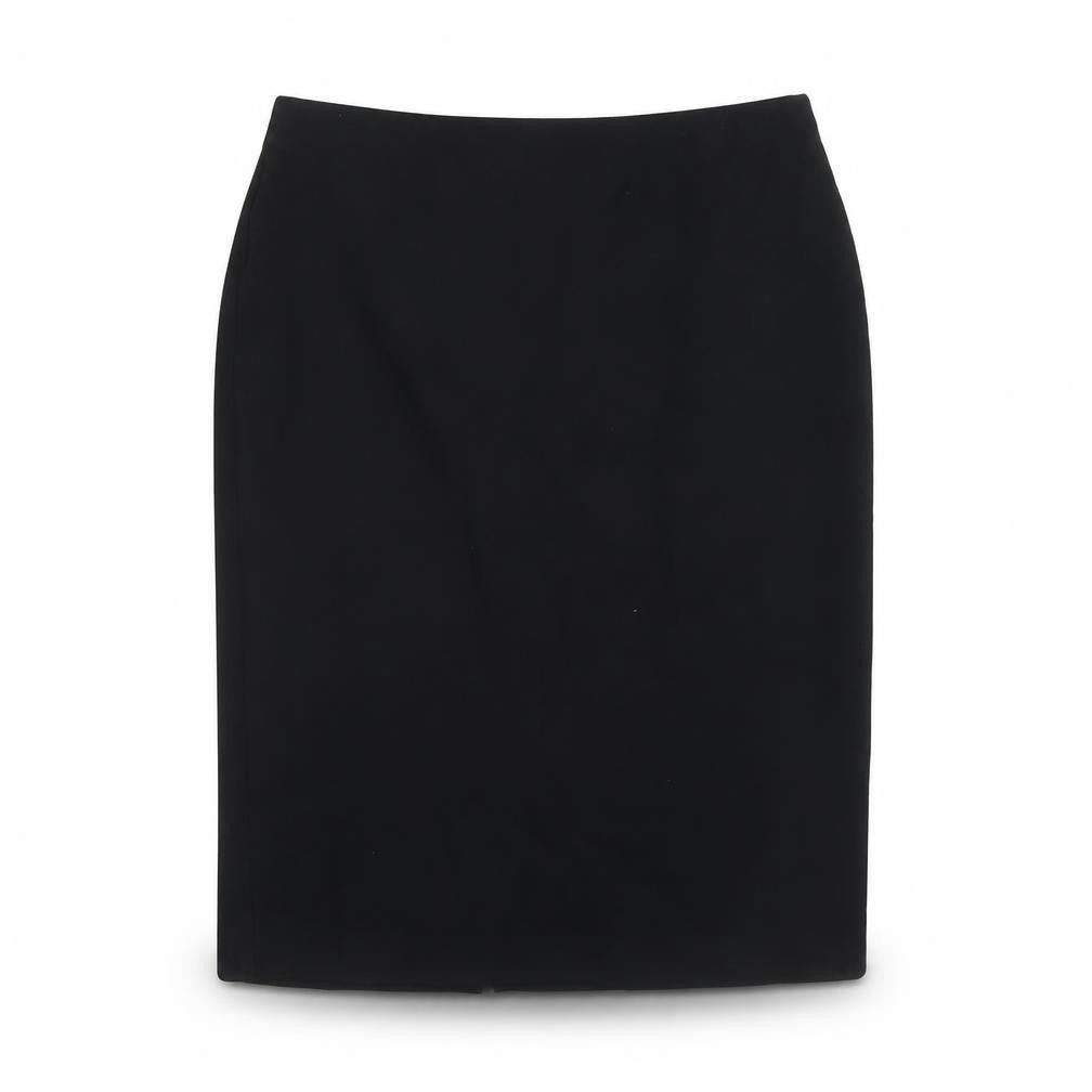 Marks and Spencer Womens Black Viscose A-Line Skirt Size 12