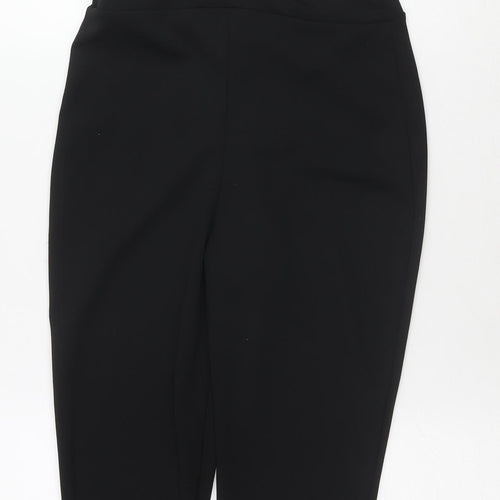 In the Style Womens Black Polyester Jumpsuit One-Piece Size 6 L24 in Pullover - Cut Out Detail