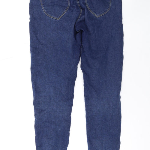 Dorothy Perkins Womens Blue Cotton Jegging Jeans Size 6 L25 in Regular
