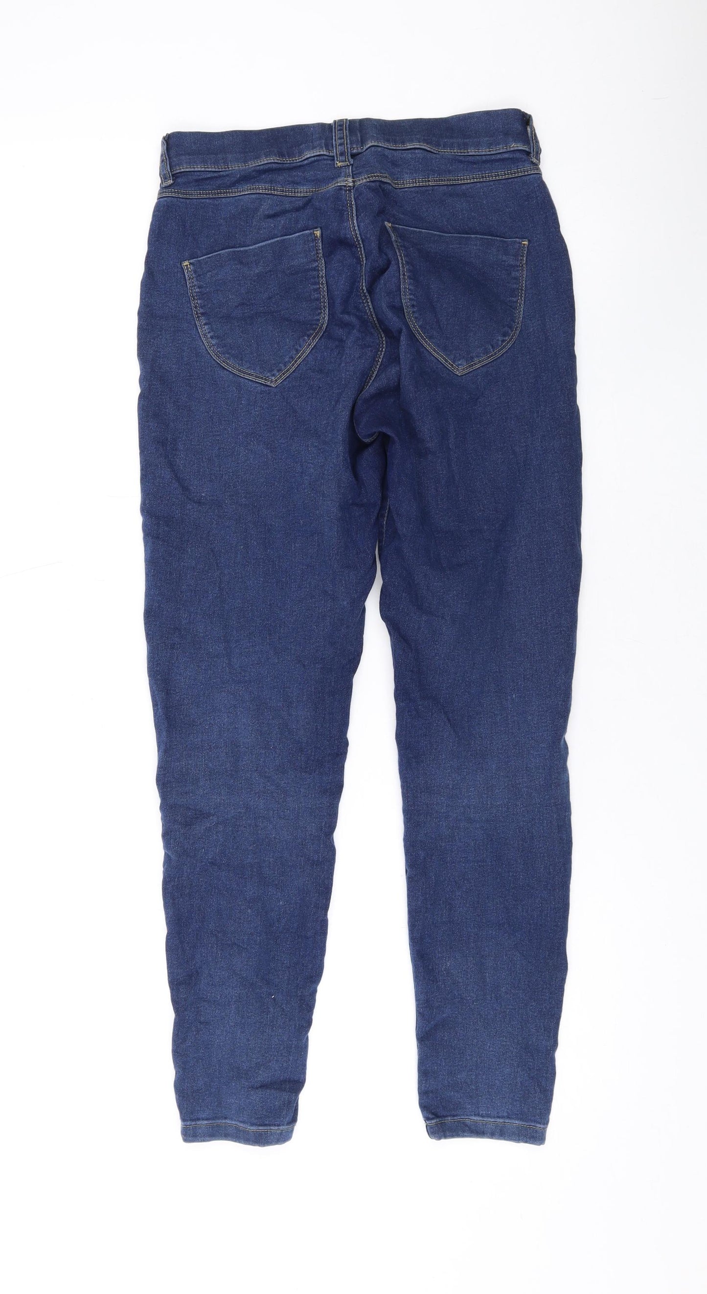 Dorothy Perkins Womens Blue Cotton Jegging Jeans Size 6 L25 in Regular