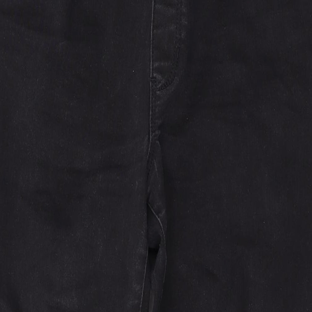 George Womens Black Cotton Jegging Jeans Size 12 L28 in Regular