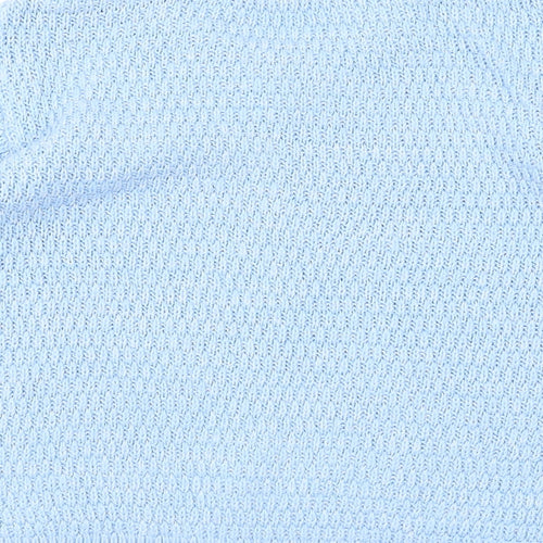 New Look Womens Blue Round Neck Acrylic Pullover Jumper Size 6