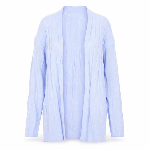 Marks and Spencer Womens Blue V-Neck Viscose Cape Jumper Size M