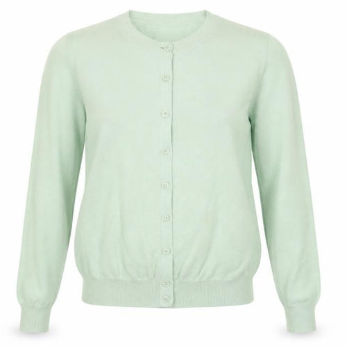 Marks and Spencer Womens Green Round Neck Cotton Cape Jumper Size 10