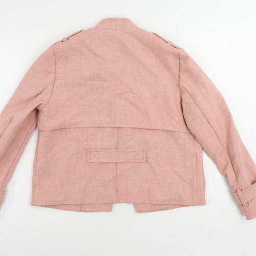 River Island Womens Pink Jacket Size 8 - Open