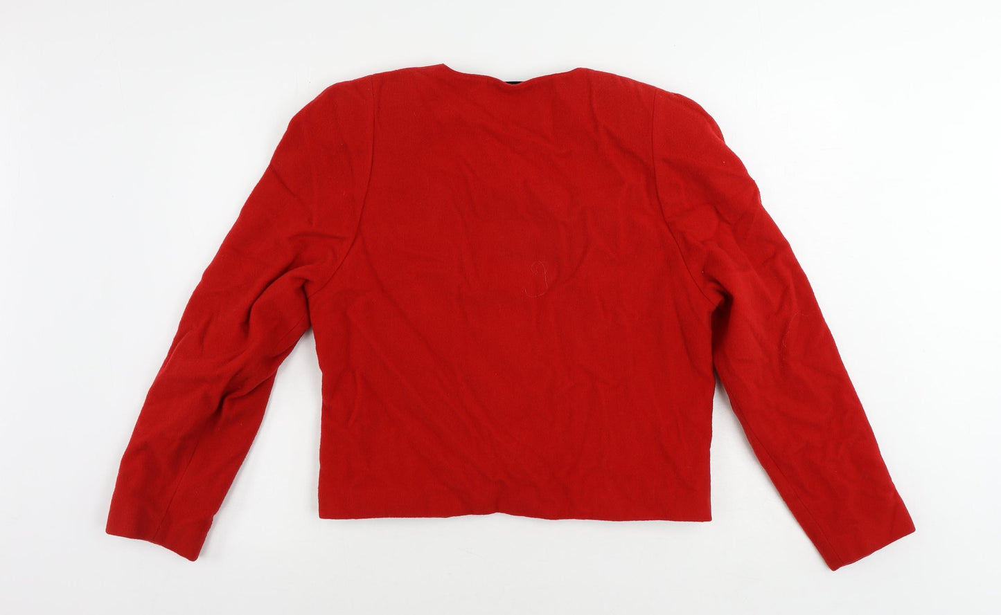 Libra Womens Red Jacket Size 10 Button