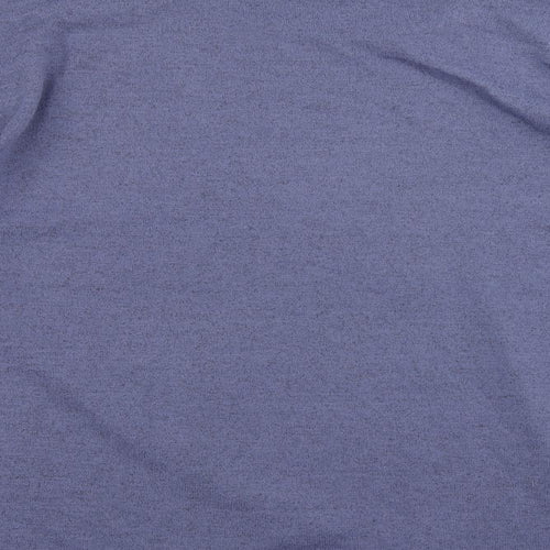 Penny Plain Womens Blue Round Neck Polyester Pullover Jumper Size 14 - Size 14-16