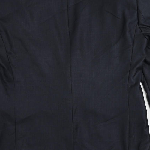 NEXT Mens Blue Polyester Jacket Suit Jacket Size 40 Regular