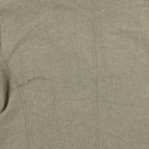 Klass Womens Beige Jacket Blazer Size 22 Button