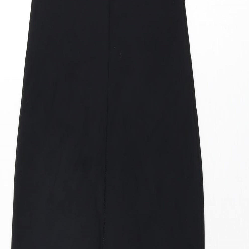 Zara Womens Black Polyester Jumpsuit One-Piece Size S L26 in Pullover