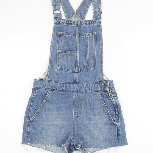 BDG Womens Blue Cotton Dungaree One-Piece Size XS L3 in Zip