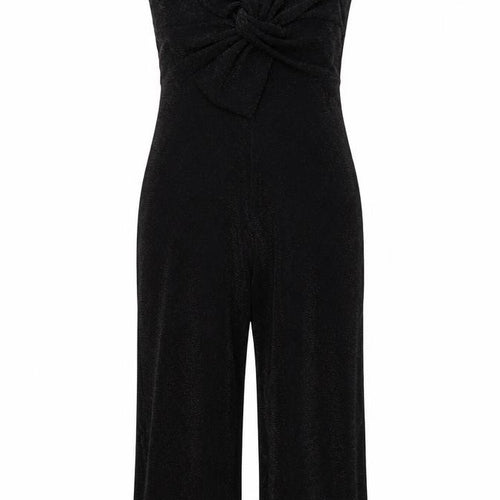 Luna Loves Womens Black Nylon Jumpsuit One-Piece Size 12 L21 in Pullover