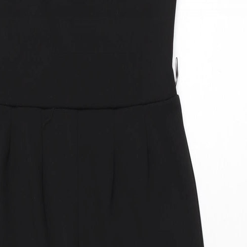 I-X London Womens Black Polyester Jumpsuit One-Piece Size 10 L27 in Pullover