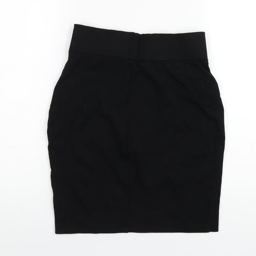 Principles Womens Black Viscose Straight & Pencil Skirt Size 10